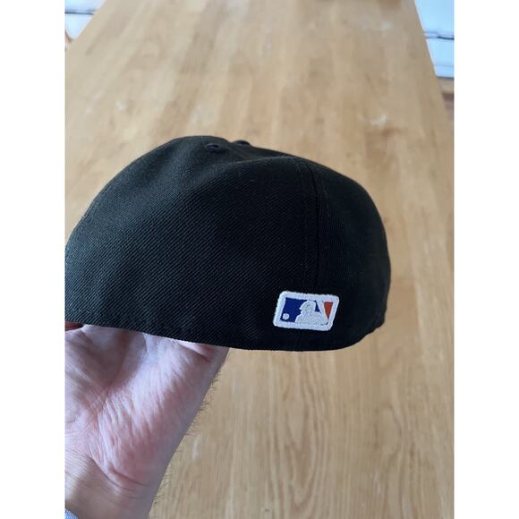 New York Mets MLB NE 2024 AC Low Profile ALT2 Fitted Hat-Black 7 5/8 - Picture 3 of 3